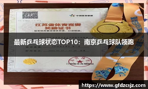 最新乒乓球状态TOP10：南京乒乓球队领跑