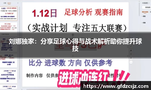 刘娜独家：分享足球心得与战术解析助你提升球技